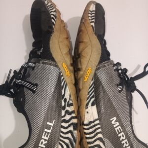 Merrell Zebra Print Trail Shoes Size 12
